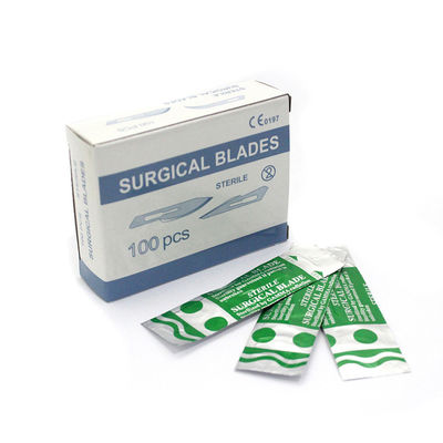 qualità  Disposable instruments high quality disposable carbon steel surgery surgical blades is skin graf surgical knife blades fabbrica